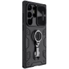 Nillkin CamShield Armor Pro Case Cover For Samsung Galaxy S23 Ultra Armor Cover With Camera Protector Ring Stand Black