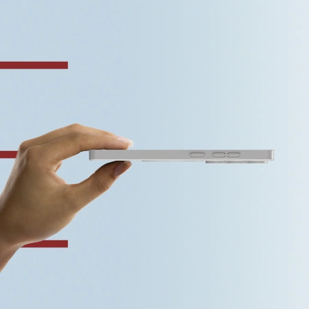 AmazingThing Minimal Air Case with Magnetic Ring for Samsung Galaxy S25 Ultra - Gray