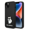 Karl Lagerfeld nakładka do iPhone 14 Plus 6,7" KLHMP14MSNCHBCK czarna hard case Magsafe Silicone NFT Choupette