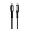 FORCELL F-ENERGY C259 kabel Typ C do Lightning PD 3A 27W Cafule 1,2 m czarny