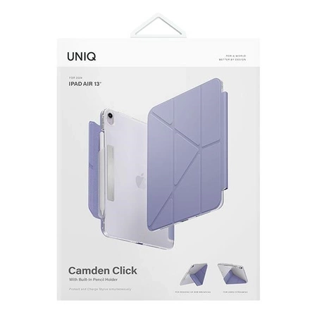 Uniq Camden Click Hülle für iPad Air 13&quot; (2024) - Lila
