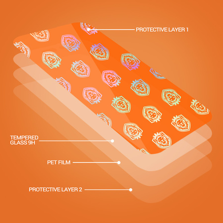 Hartowane szkło hybrydowe Tel Protect Best Flexible do MOTOROLA MOTO G55 5G