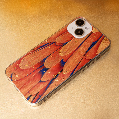 Nakładka Gold Glam do Samsung Galaxy A25 5G (global) Orange