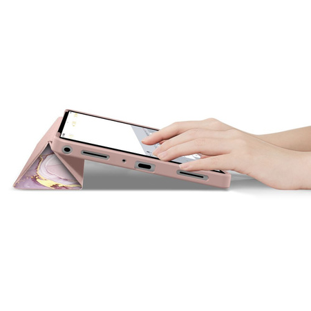 TECH-PROTECT SMARTCASE GALAXY TAB A9+ / A11+ PLUS 11.0 X210 / X215 / X216 / X230 / X235 / X236 MARBLE