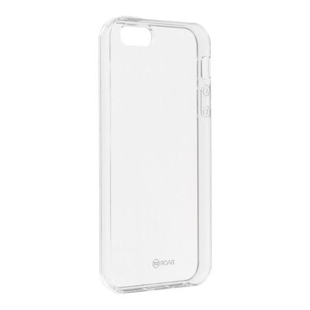 Futerał Jelly Roar - do iPhone 5/5S/SE transparentny