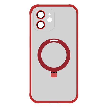 Tel Protect Magical Magsafe Stand Case do Iphone 12 czerwony