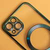 Nakładka Color Chrome Mag do iPhone SE 2024 zielona