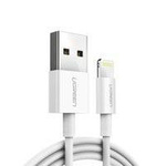 Ugreen kabel przewód USB - Lightning MFI 1m 2,4A biały (20728)