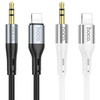 HOCO kabel AUX Jack 3,5 mm do Lightning UPA22 1 m czarny
