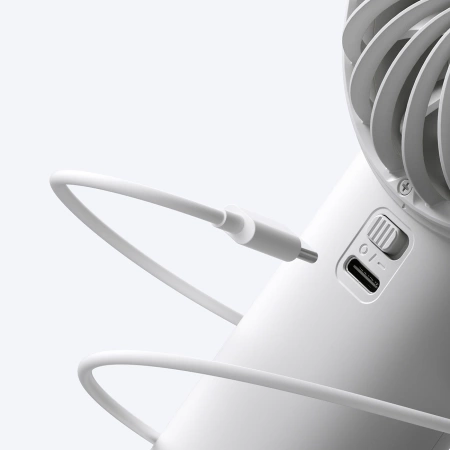 Jisulife Handheld Fan Life4 5000mAh Portable USB Fan - Gray