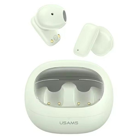 USAMS Słuchawki Bluetooth 5.3 TWS TD Series bezprzewodowe zielony/green BHUTD04 (TD22)