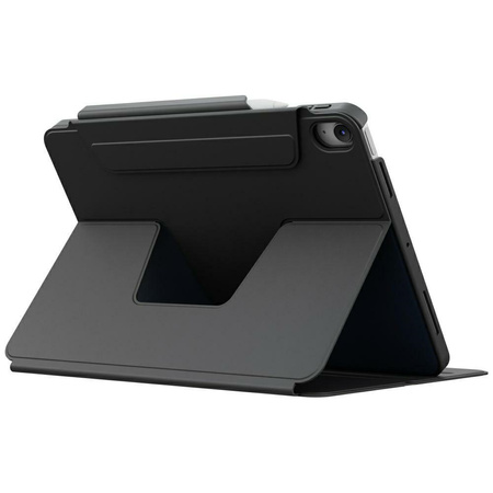 Etui UNIQ Rovus Snapmount Magnetic 360   Rotating Detachable do iPad Air 13" M2/M3 (2024/2025) czarny