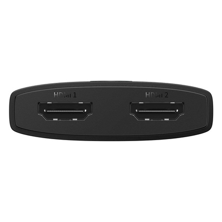 Baseus AirJoy 2in1 4K 60Hz bi-directional HDMI adapter with built-in 1m cable - black