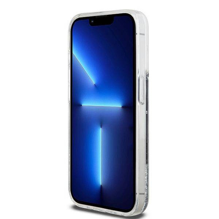 DKNY DKHCP14LLBNAEK iPhone 14 Pro 6.1" czarny/black hardcase Liquid Glitter Big Logo