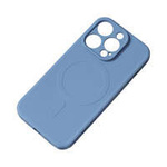 MagSafe-kompatible Silikonhülle für iPhone 15 Silikonhülle – Marineblau