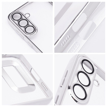 Futerał GLAM do XIAOMI REDMI 13C srebrny