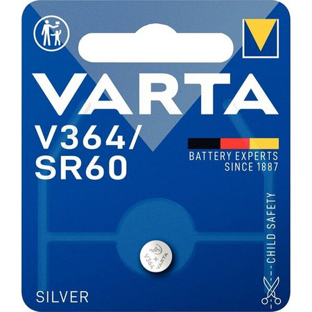 VARTA bateria srebrowa V364 (Typ SR60) 1 szt
