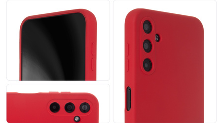 Nakładka Silicon Soft do Samsung Galaxy S24 czerwona