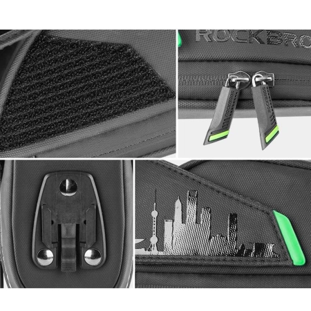 Rockbros C27-1 Fahrradtasche unter dem Sattel - Schwarz