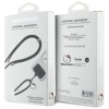 Hello Kitty Patch &amp; Kitty Head Charm Universal Phone Lanyard - Black