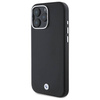 Original Case IPHONE 16 PRO BMW Hardcase Signature Full Wrapped Metal MagSafe (BMHMP16L23PUFWK) black