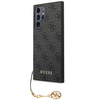 Guess 4G Charms Collection - Etui Samsung Galaxy S23 Ultra (szary)