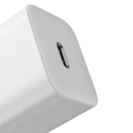 Baseus Super Si szybka ładowarka sieciowa Quick Charge 3.0 Power Delivery 25W 3A + Kabel USB Typ C - USB Typ C 3A 1m biały (TZCCSUP-L02)