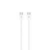 KABEL T-PHOX GLARY LITE SERIES 3A 1M USB-C/USB-C WHITE