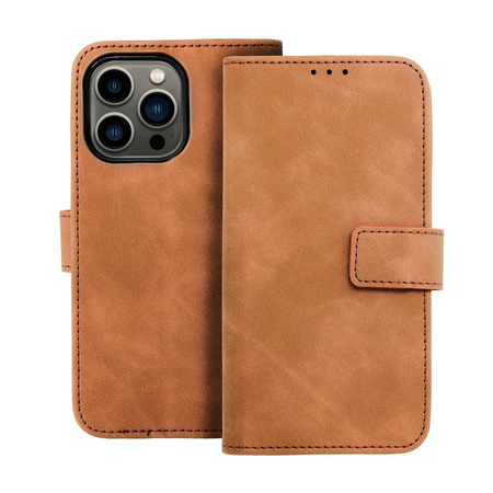 Kabura TENDER Book do IPHONE 13 PRO brązowy