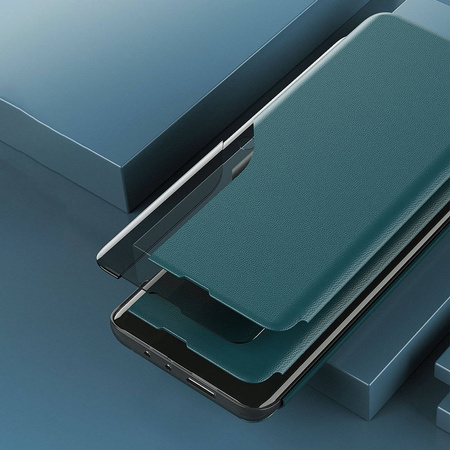 Eco Leather View Case elegancki futerał etui z klapką i funkcją podstawki Xiaomi Redmi Note 11 Pro+ 5G / 11 Pro 5G / 11 Pro czarny