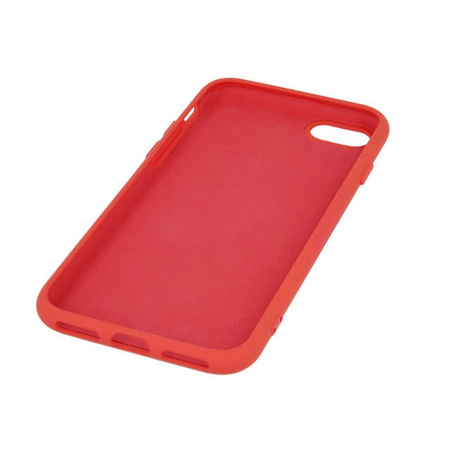 Etui IPHONE XR Silicone case elastyczne silikonowe czerwone
