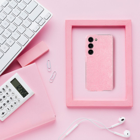Futerał CLEAR CASE 2mm BLINK do SAMSUNG A05S różowy