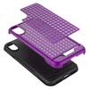 Zizo Star Diamond Hybrid Cover - Etui iPhone X (Purple/Black)