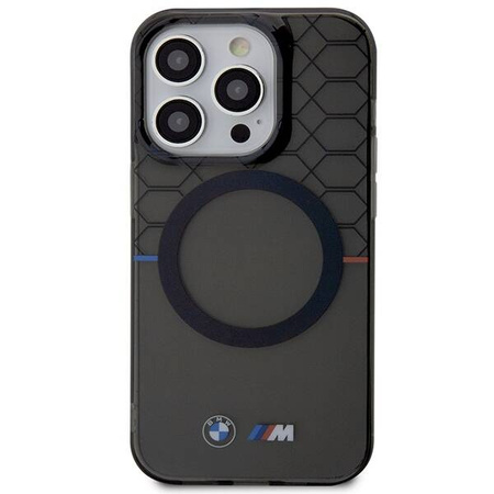 BMW Pattern MagSafe Hülle für iPhone 13 Pro / 13 – grau