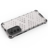 Honeycomb etui pancerny pokrowiec z żelową ramką Samsung Galaxy A73 przezroczysty