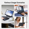 DUX DUCIS DK - etui składane z klawiaturą bezprzewodową do Samsung Tab S8 (X700/X706)/S7 (T870/T875/T876B) czarne