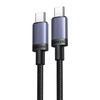 Cable USB-C to USB-C Ugreen L532, 240W, 1m (Gray)
