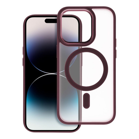 Futerał MATTE MAG COVER kompatybilny z MagSafe do IPHONE 17 czerwony