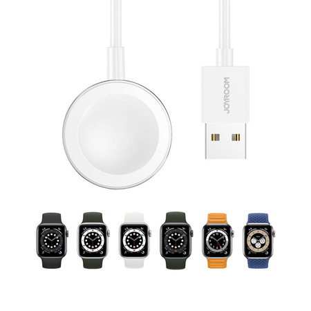 Joyroom S-IW001S inductive charger for Apple Watch with USB cable 1.2 m white
