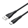 BWOO kabel USB - USB-C 1m 27W 3A czarny BO-X318C