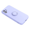 Futerał SILICONE RING do IPHONE 16 Pro Max fioletowy