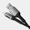 Kabel USB A do Lightning Forcell F-Energy 2,4A 12W Cafule 0,25 m C257 czarny