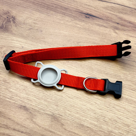 Etui do Apple AirTag dla psa kota zawieszka case do lokalizatora Apple AirTag brązowy