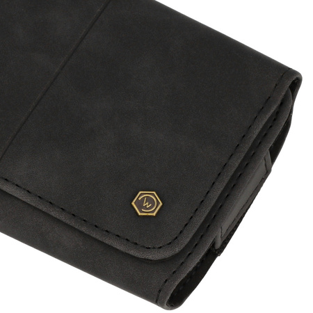 Kabura WONDER Max (ROZMIAR XL) do Iphone 15 Pro Max/Samsung A54 5G/A52/S24 Plus/S20 FE czarna (167x83 mm)