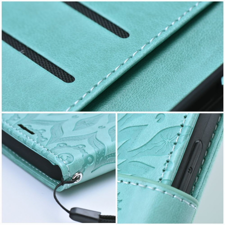 Kabura MEZZO Book do XIAOMI Redmi 15C mandala zielony