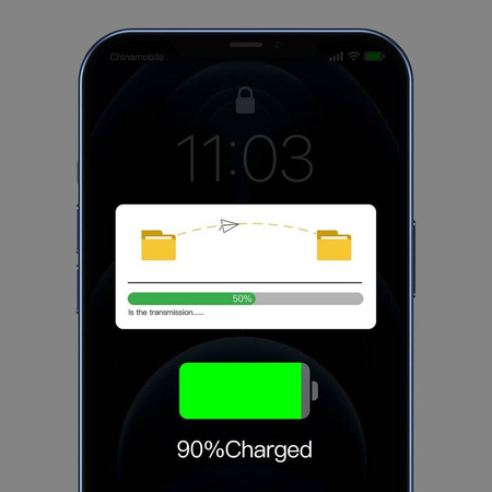 Baseus Tungsten kabel USB - Lightning 2,4 A 2 m czarny (CALWJ-A01)