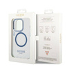 Guess Metal Outline Magsafe - Etui iPhone 14 Pro (przezroczysty)