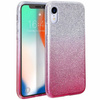 Case IPHONE 13 MINI Glitter silver & pink