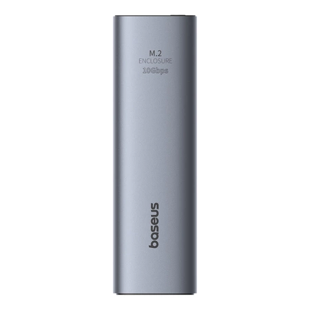 Baseus FlyJoy M.2 NVMe 10 Gb/s SSD drive bay - gray
