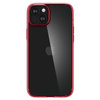 Spigen Ultra Hybrid, rotes Kristall - iPhone 15 Plus